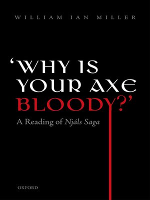 cover image of 'Why is your axe bloody?'